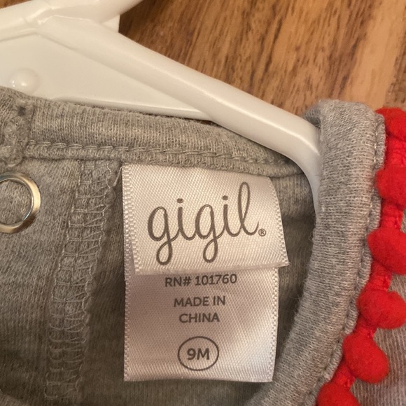 Gigil Reindeer Onesie 9 months - Picture 5 of 8